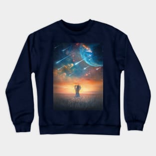 Cosmic Spirit Crewneck Sweatshirt